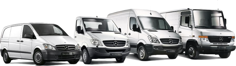 Commercial Mercedes Vehicles